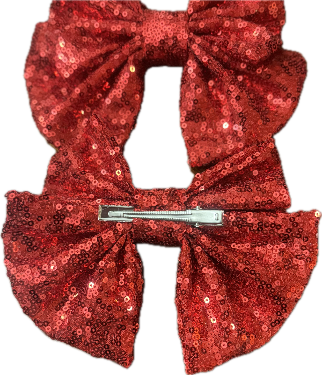 Double bow Hair Clip