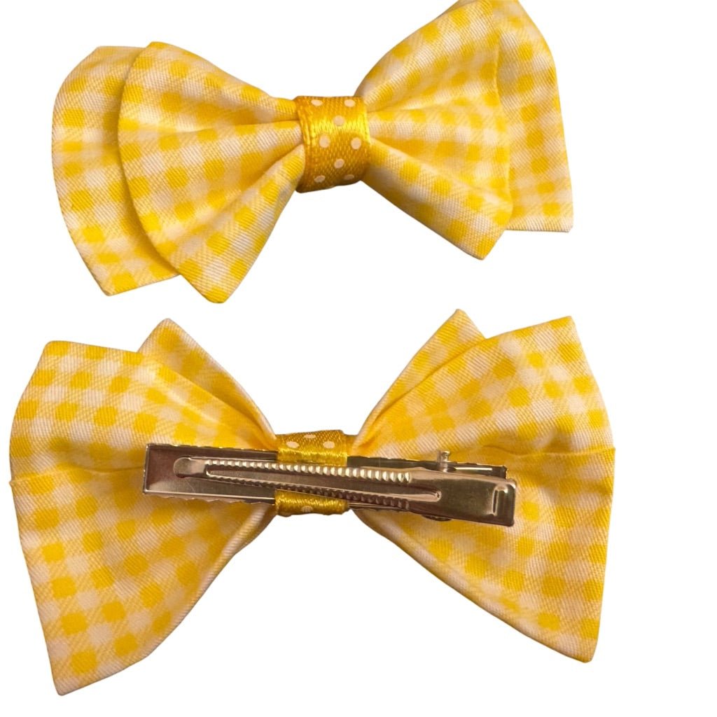 Double bow Hair Clip