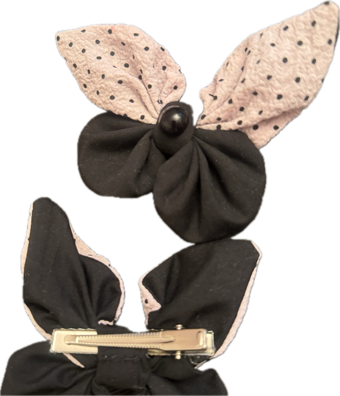Fabric Butterfly Hair Clip