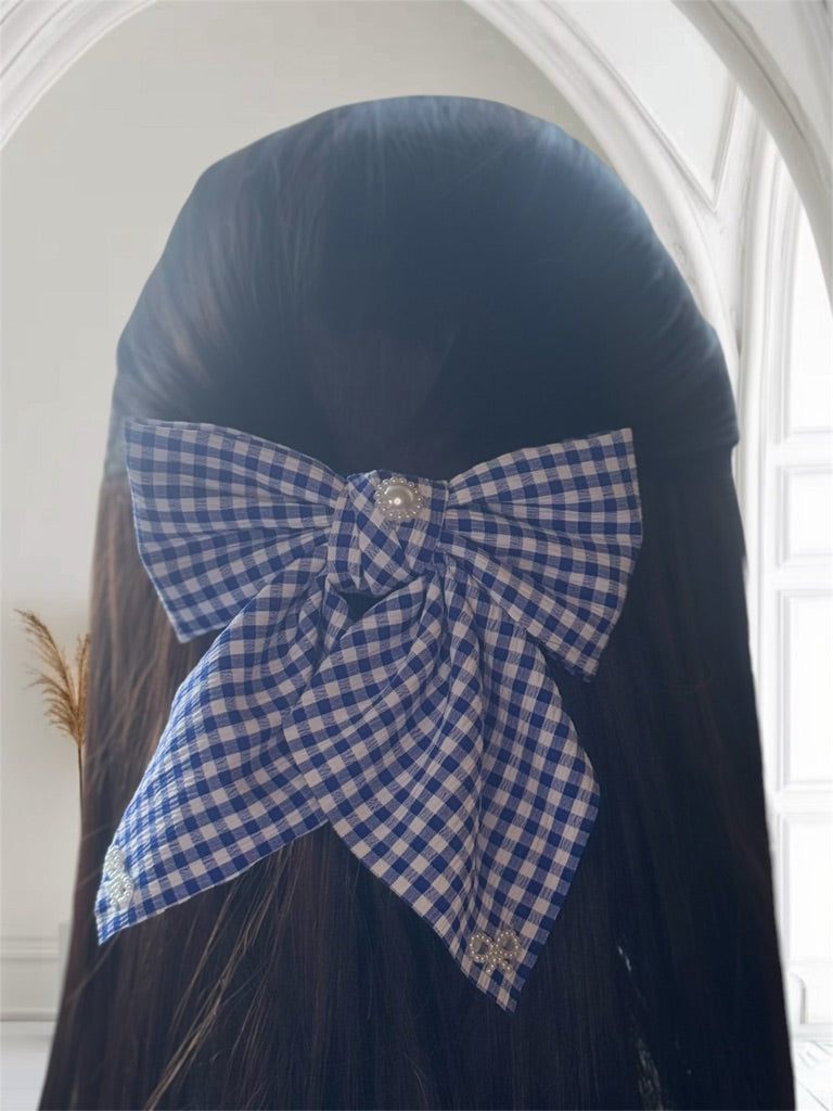 Medium Tail Hair Bow Clip