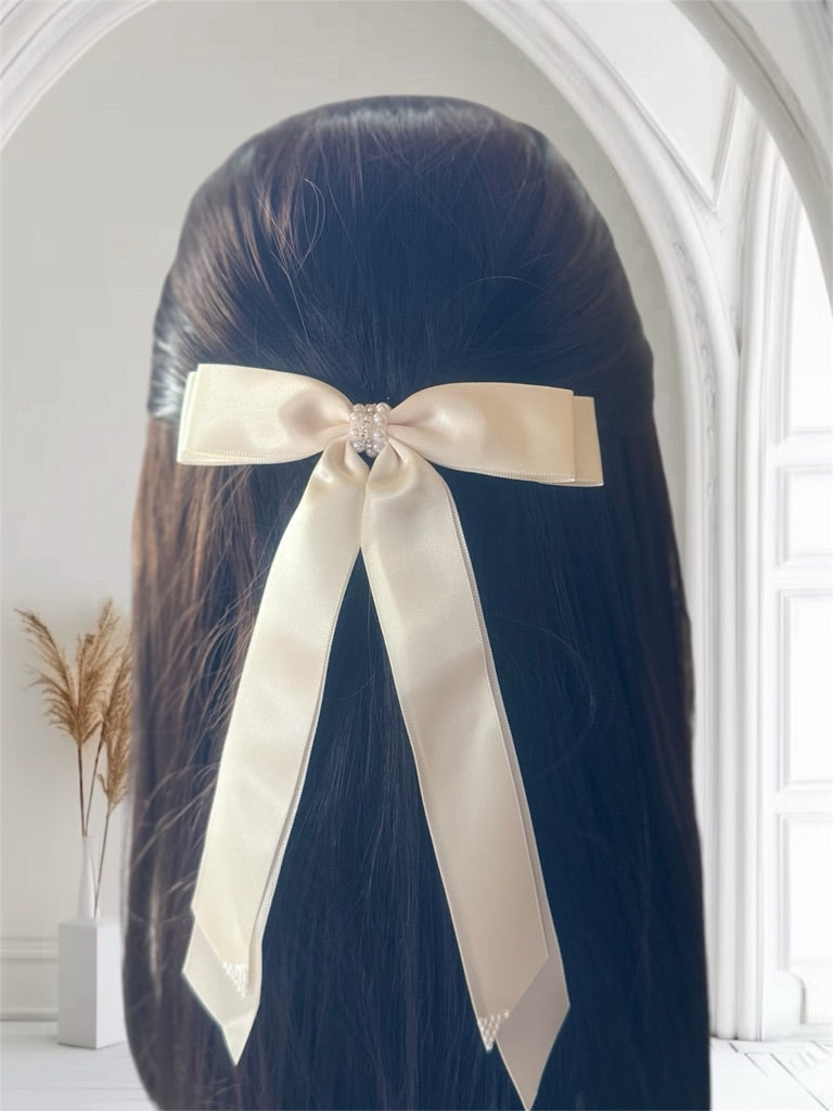 Long Tail Hair Bow