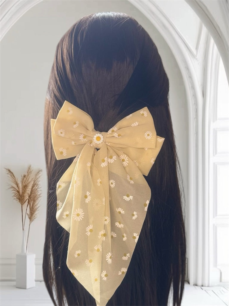 Long Tail Hair Bow