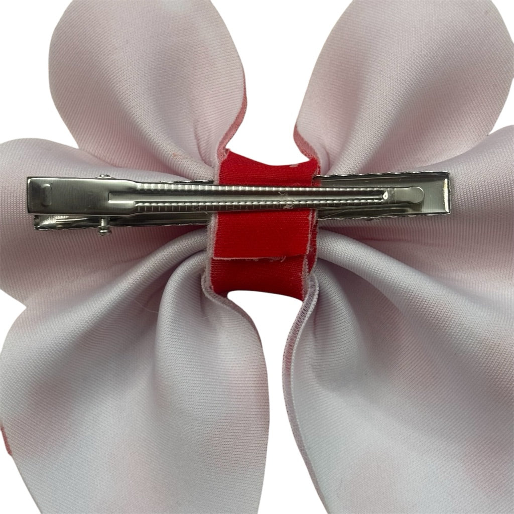 Neoprene Hair Clip Bows