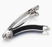 Deluxe Iron Hair Bow clip