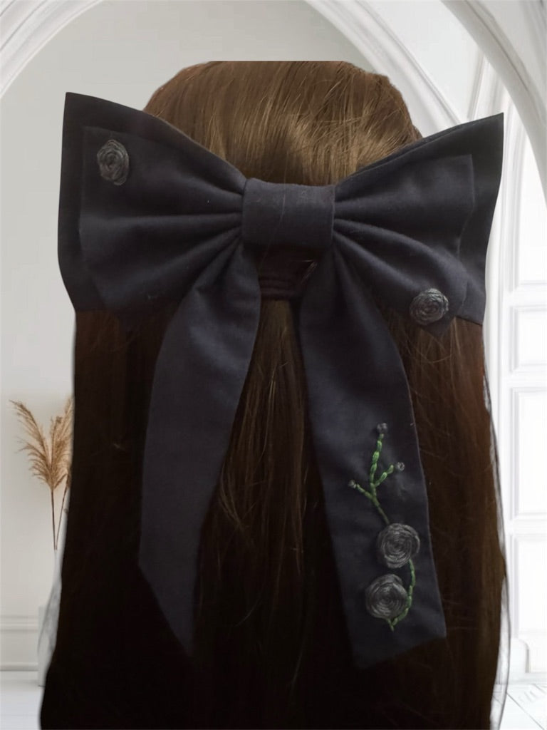 Long Tail Hair Bow