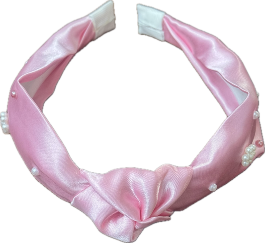 Cross Top knot, Twisted knotted design headband