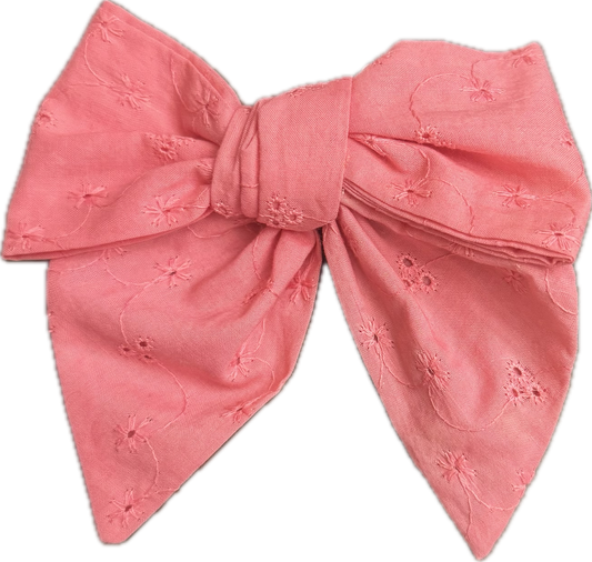 Medium Tail Hair Bow Clip
