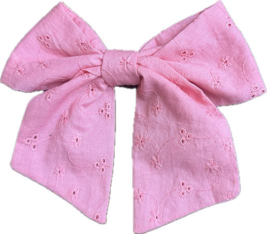 Medium Tail Hair Bow Clip