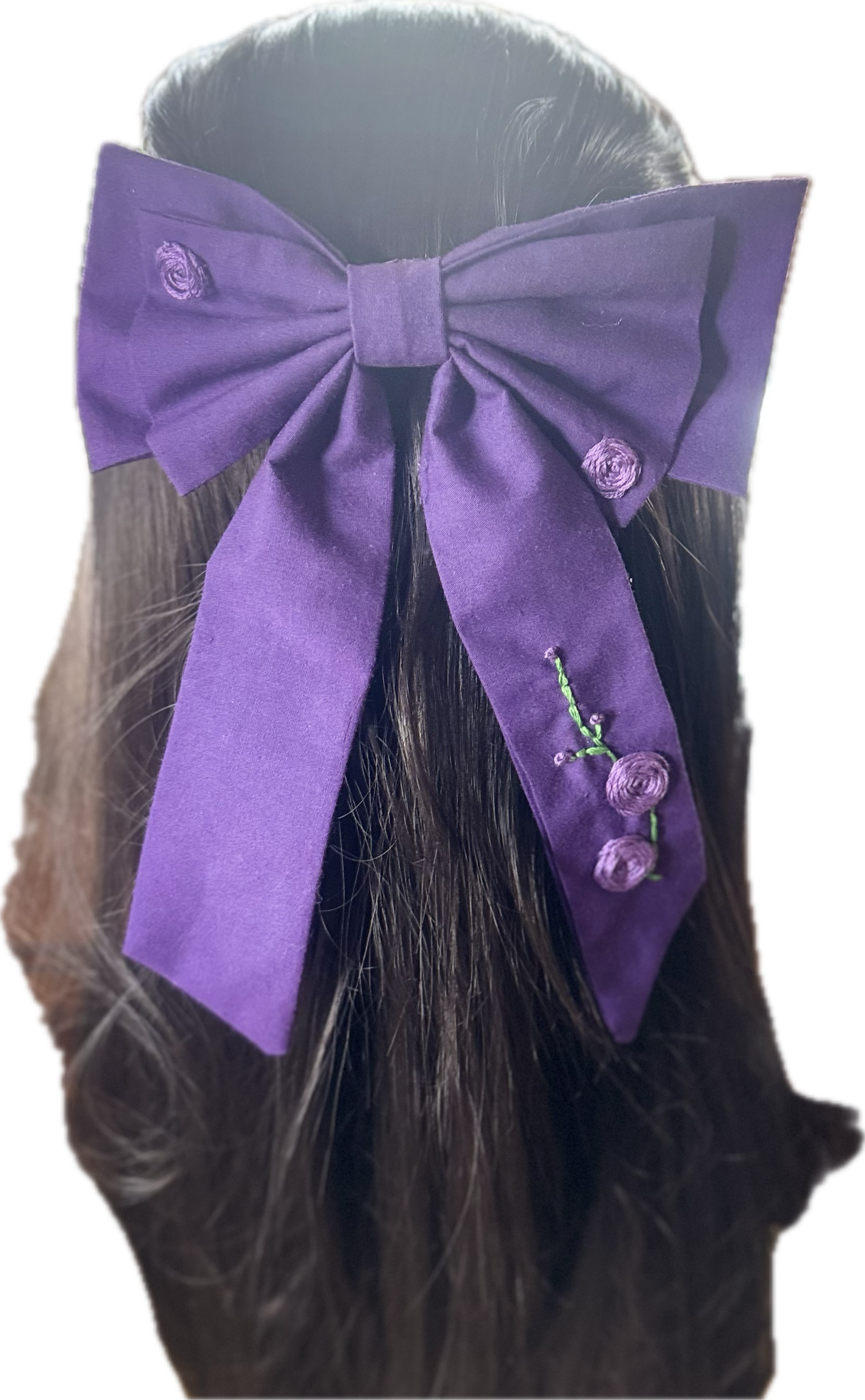 Long Tail Hair Bow