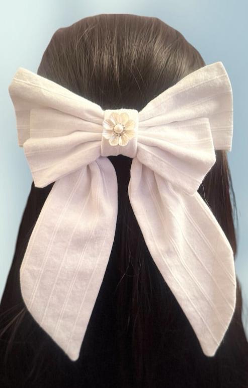 Long Tail Hair Bow