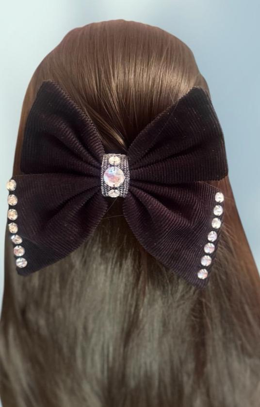 Deluxe Iron Hair Bow clip