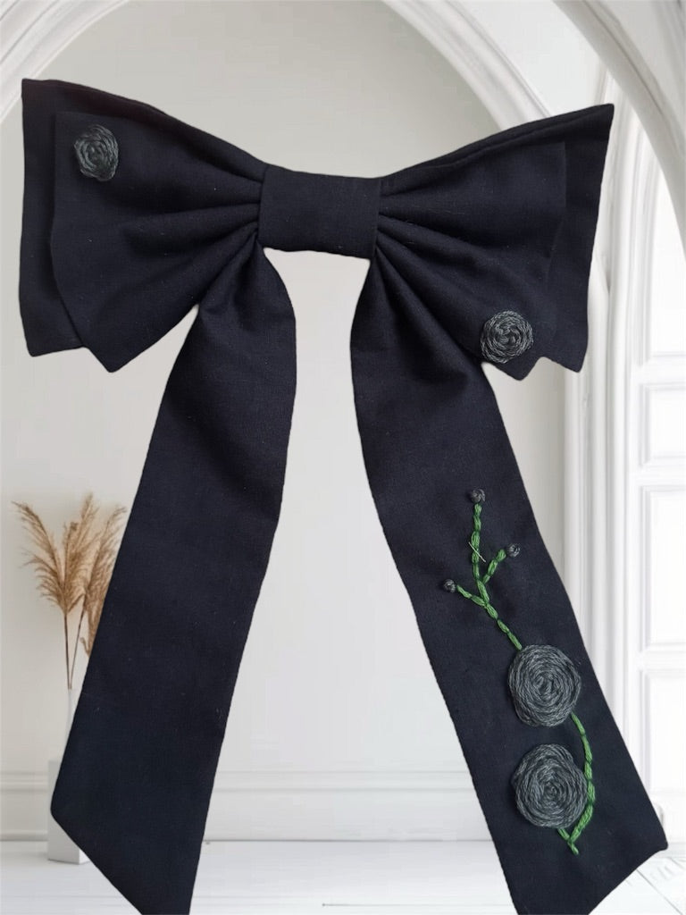 Long Tail Hair Bow