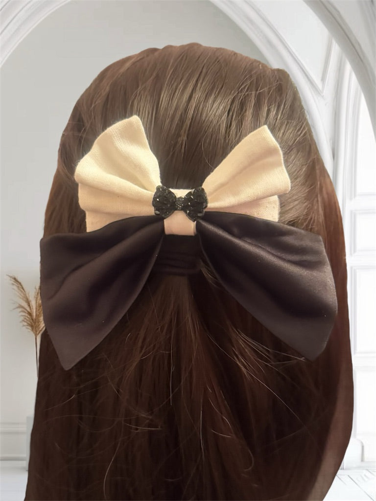 Medium Tail Hair Bow Clip