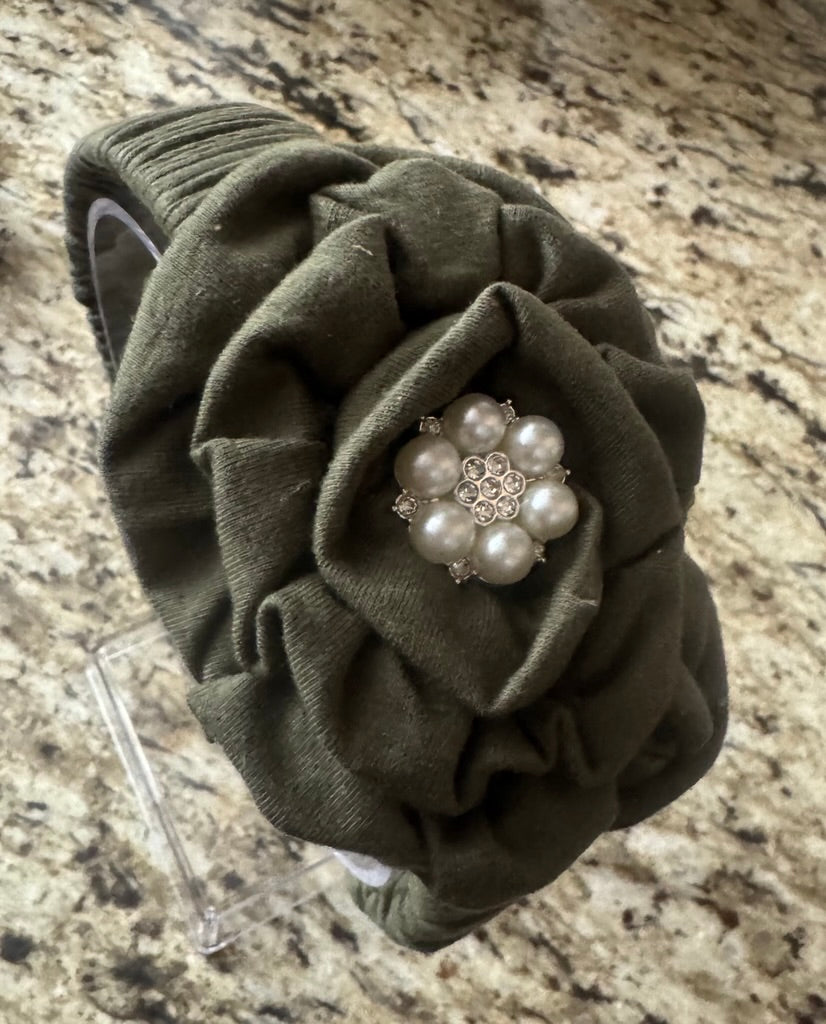 Headband with Big Flower