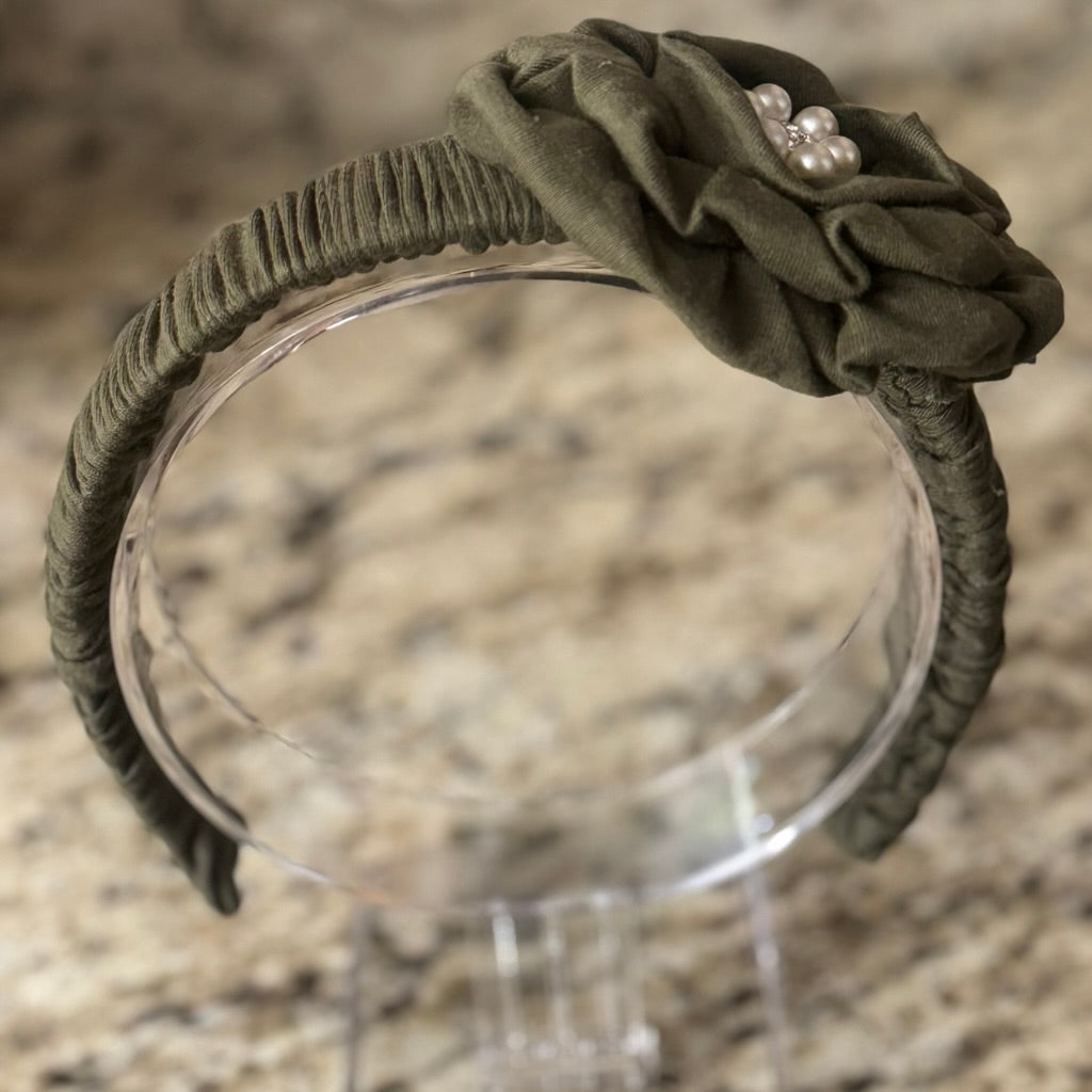 Headband with Big Flower