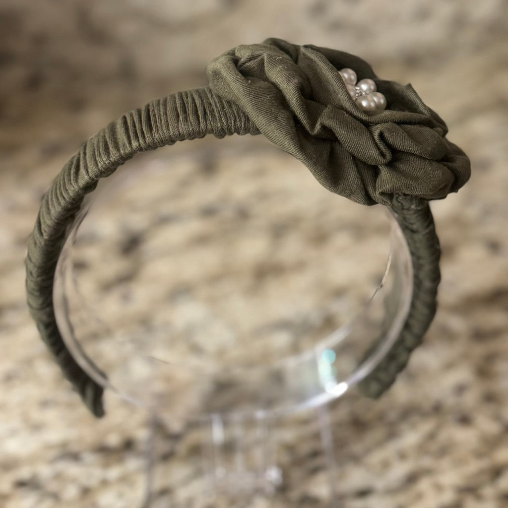 Headband with Big Flower