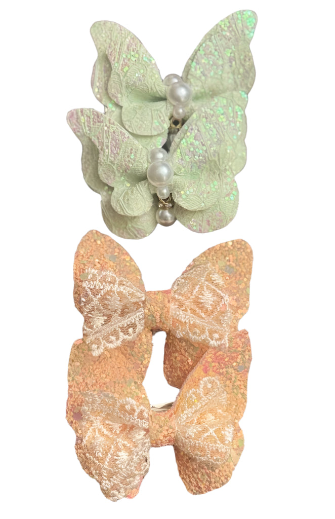 Butterfly Hair Clips
