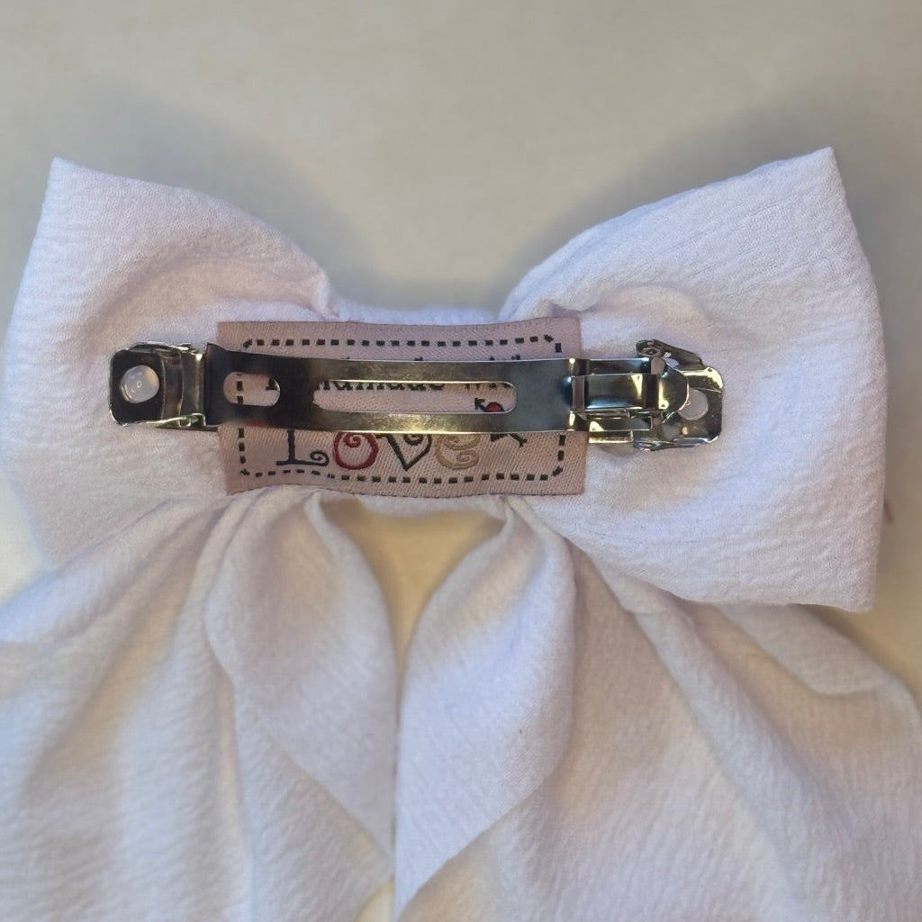 Medium Tail Hair Bow Clip