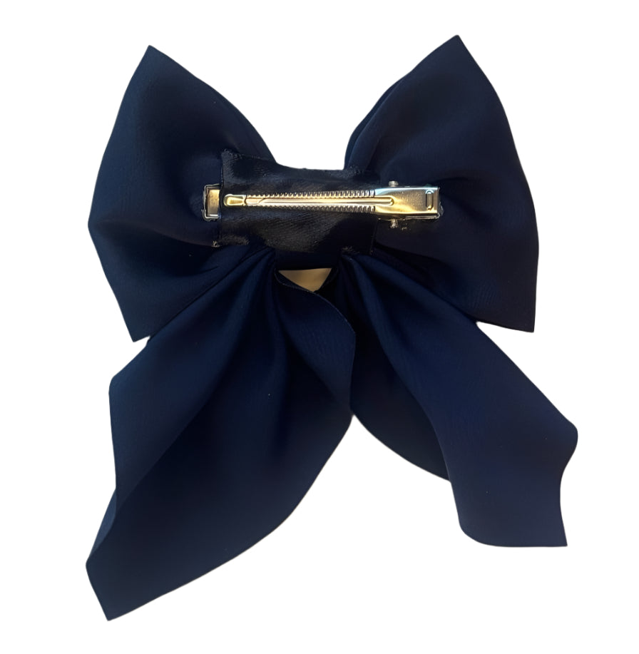 Medium Tail Hair Bow Clip