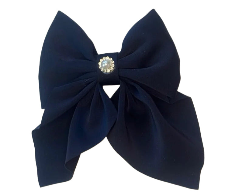 Medium Tail Hair Bow Clip