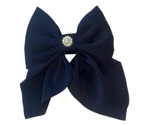 Medium Tail Hair Bow Clip