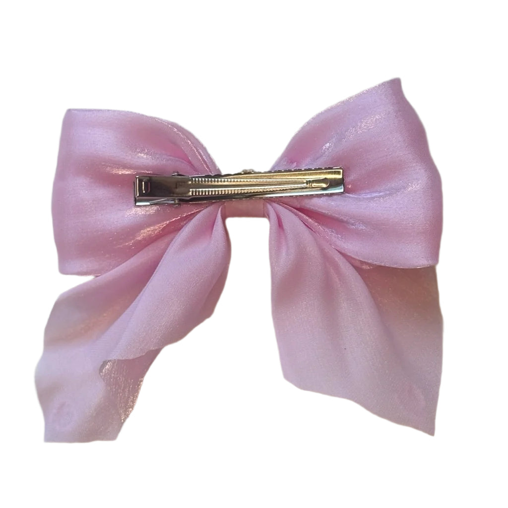 Medium Tail Hair Bow Clip
