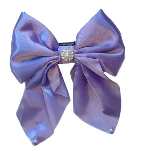 Medium Tail Hair Bow Clip