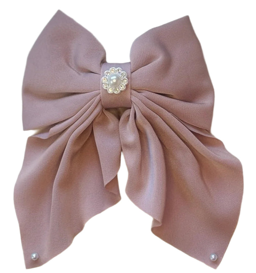 Medium Tail Hair Bow Clip