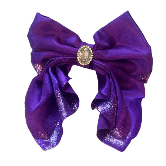 Medium Tail Hair Bow Clip