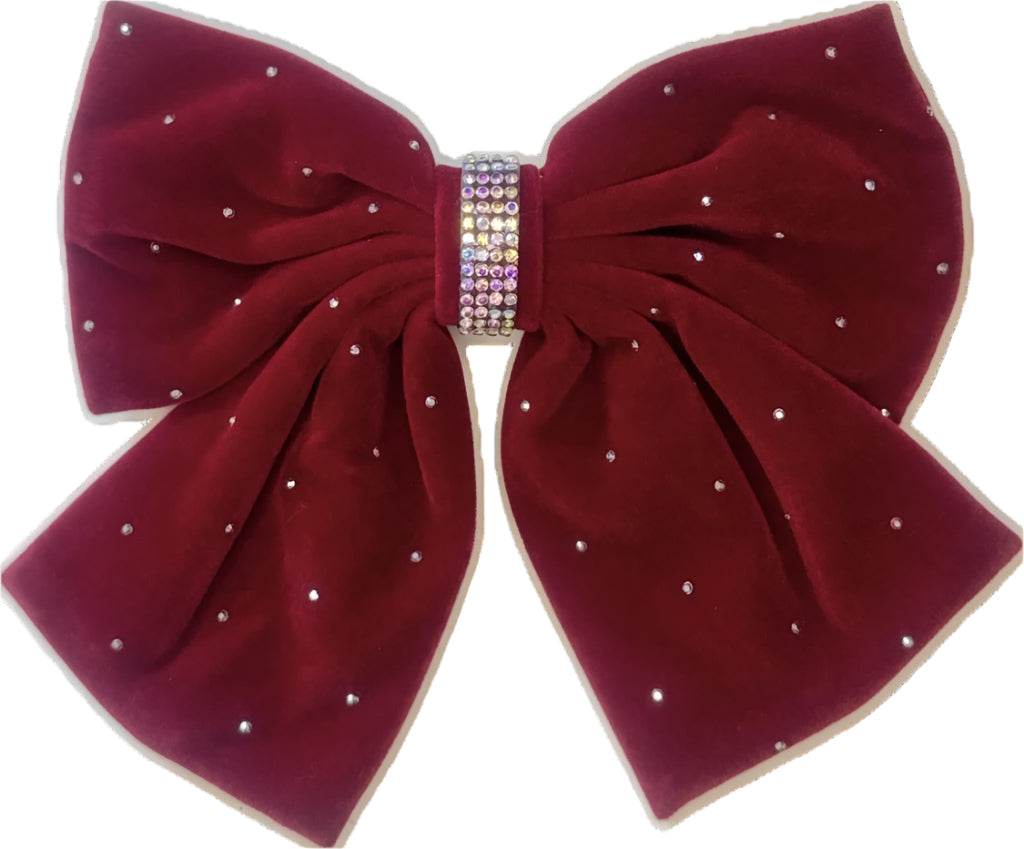 Deluxe Iron Hair Bow clip