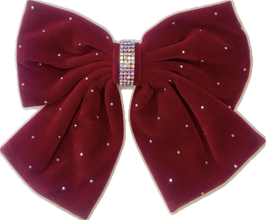 Deluxe Iron Hair Bow clip