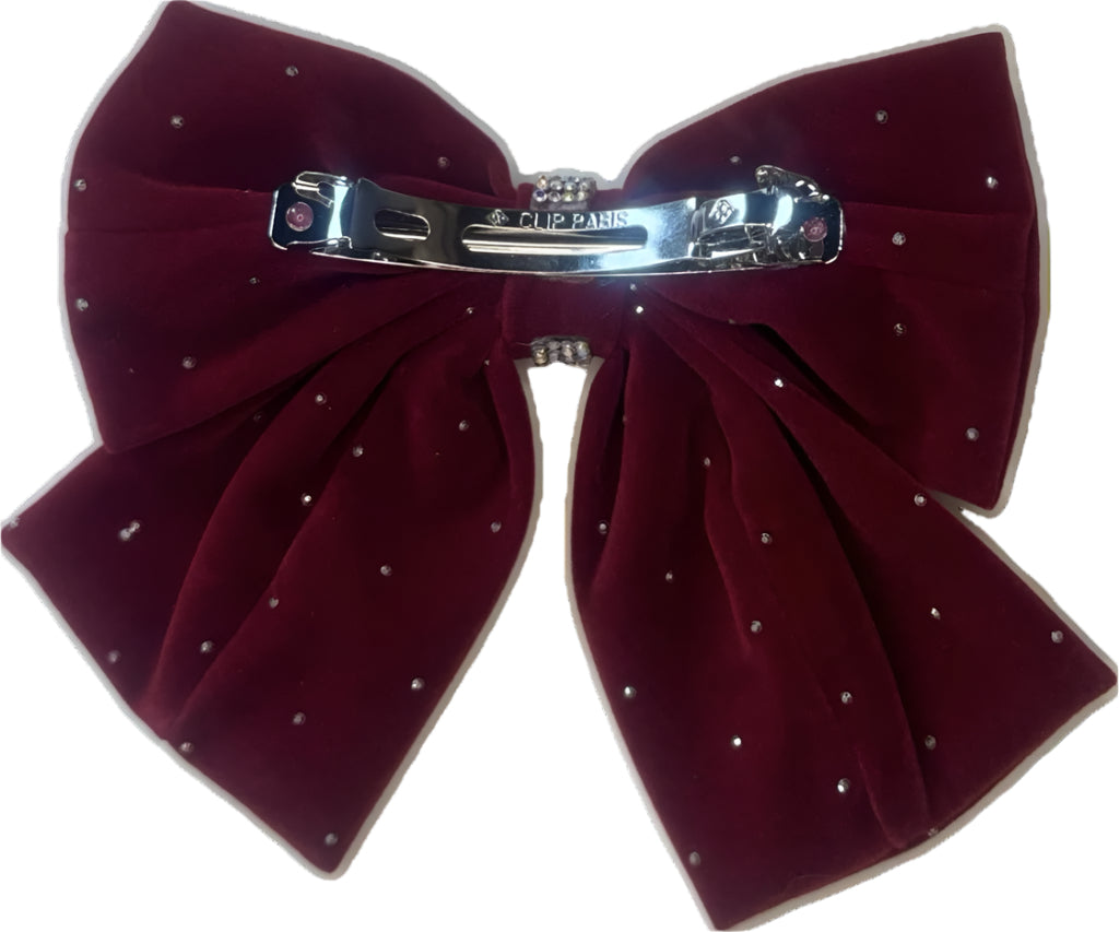 Deluxe Iron Hair Bow clip