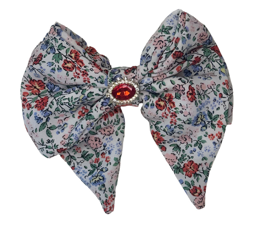 Medium Tail Hair Bow Clip