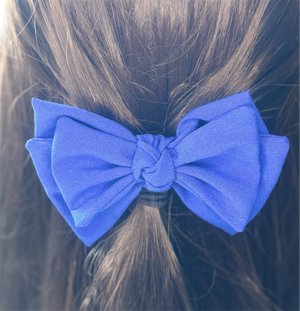 Medium Tail Hair Bow Clip