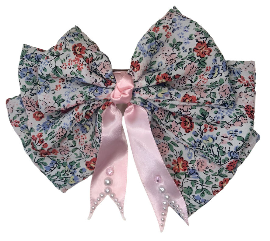 Medium Tail Hair Bow Clip