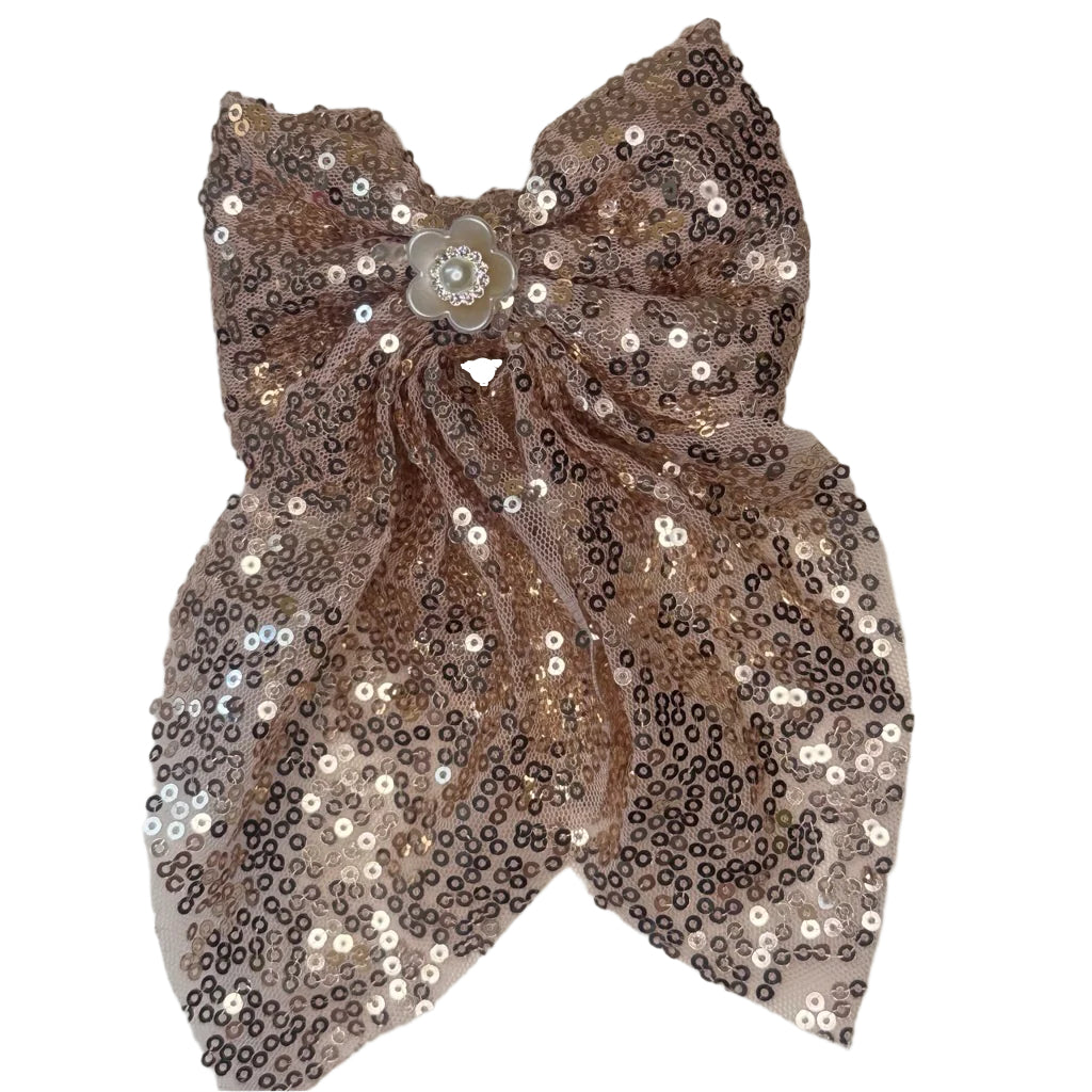 Medium Tail Hair Bow Clip
