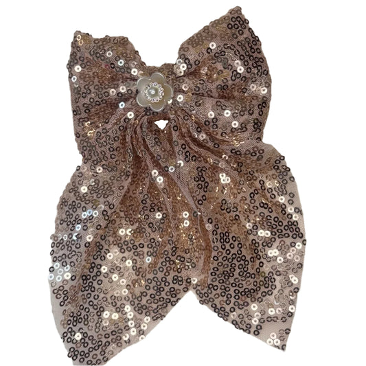 Medium Tail Hair Bow Clip