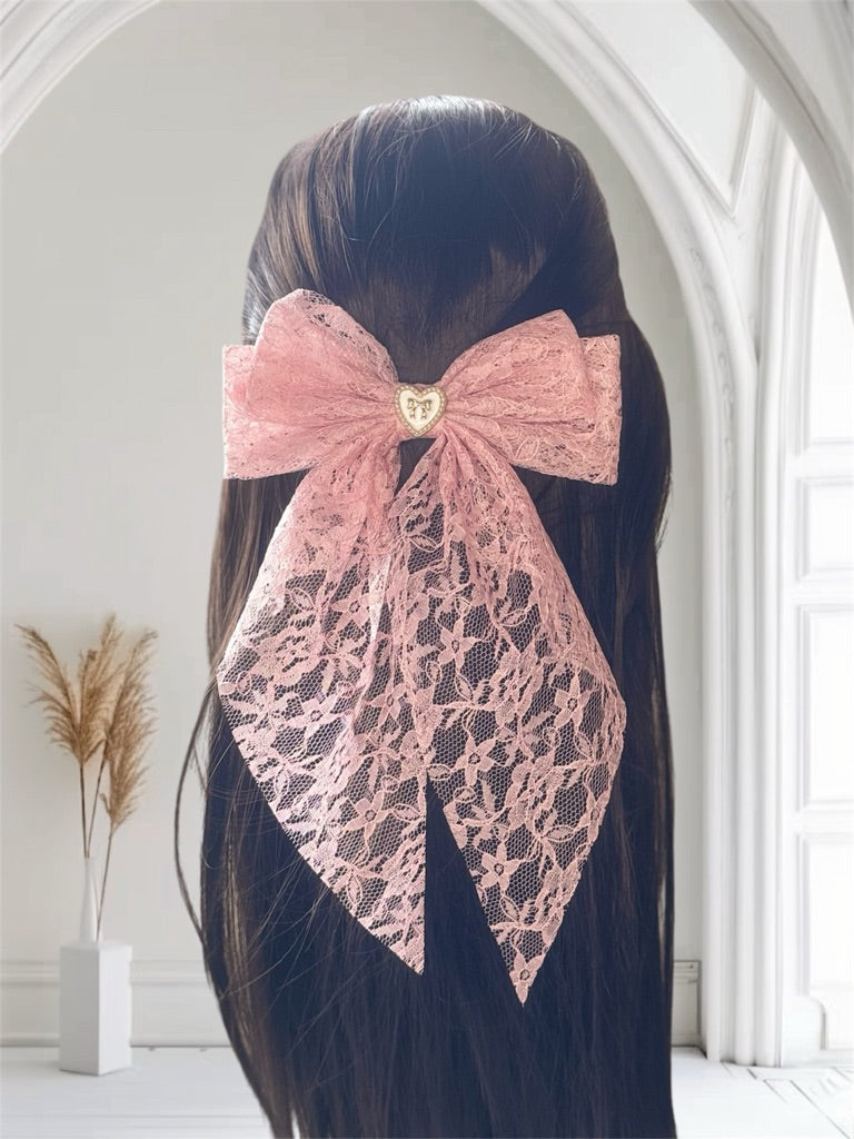 Long Tail Hair Bow