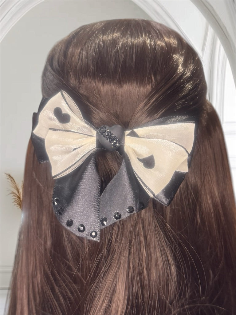 Medium Tail Hair Bow Clip