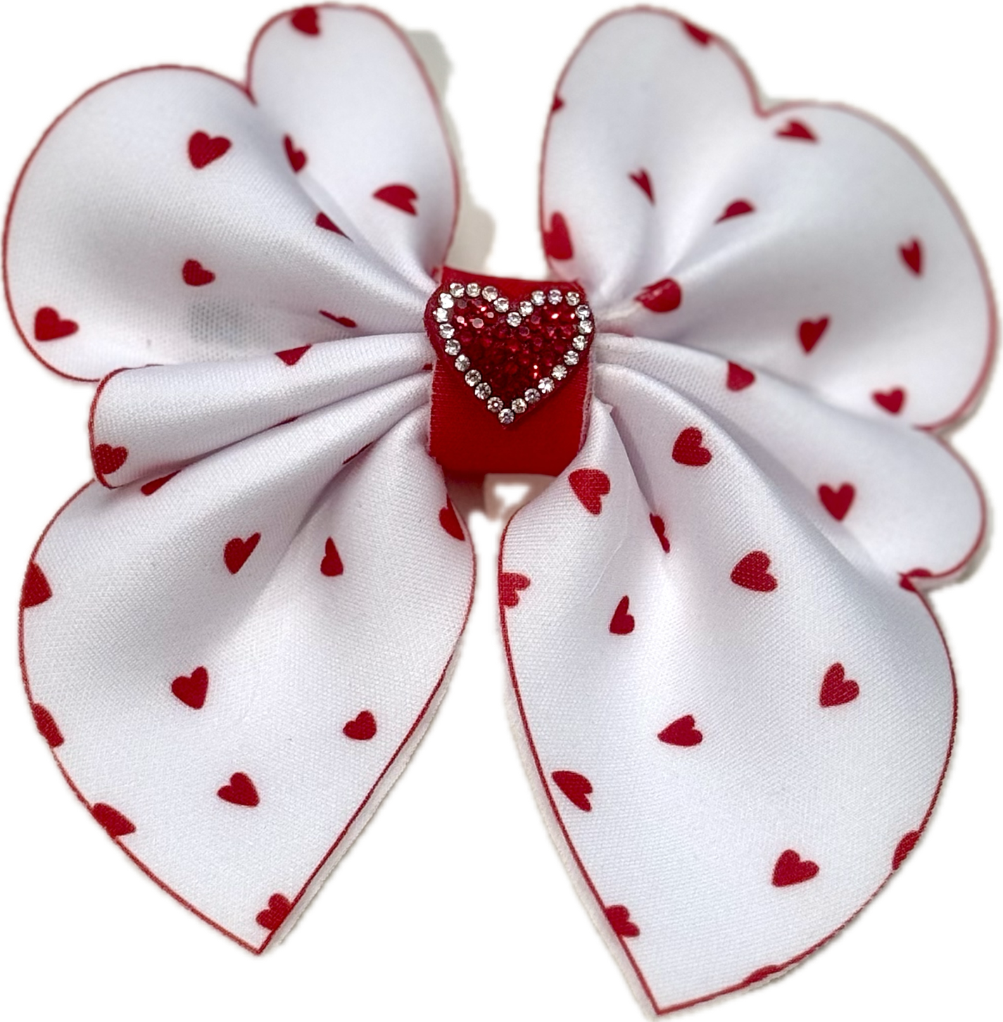 Neoprene Hair Clip Bows