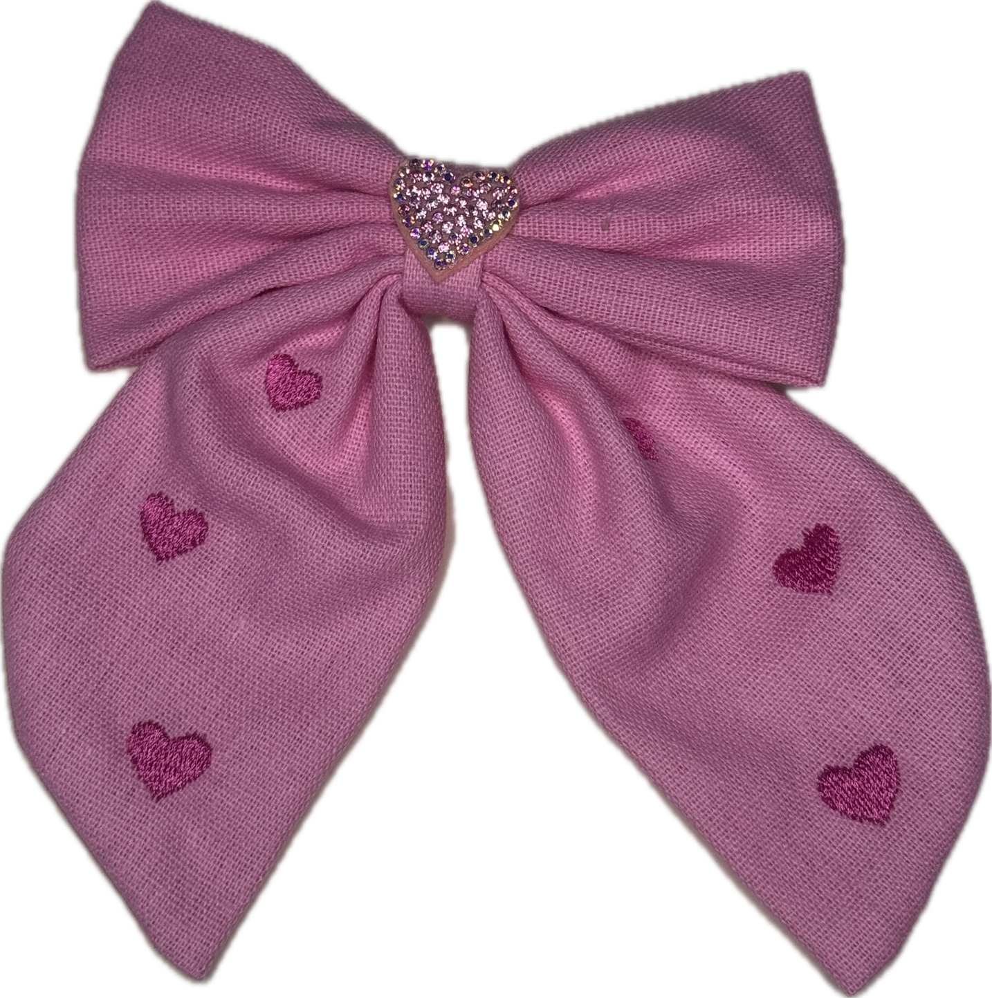 Medium Tail Hair Bow Clip